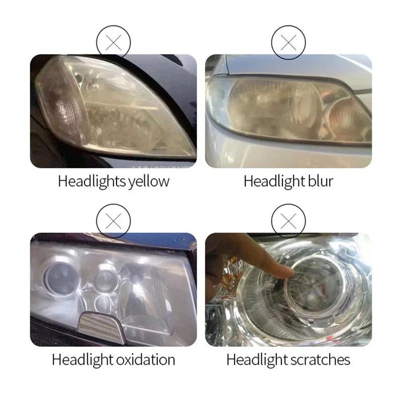 Professional Car Headlight Restoration And Polish Fluid