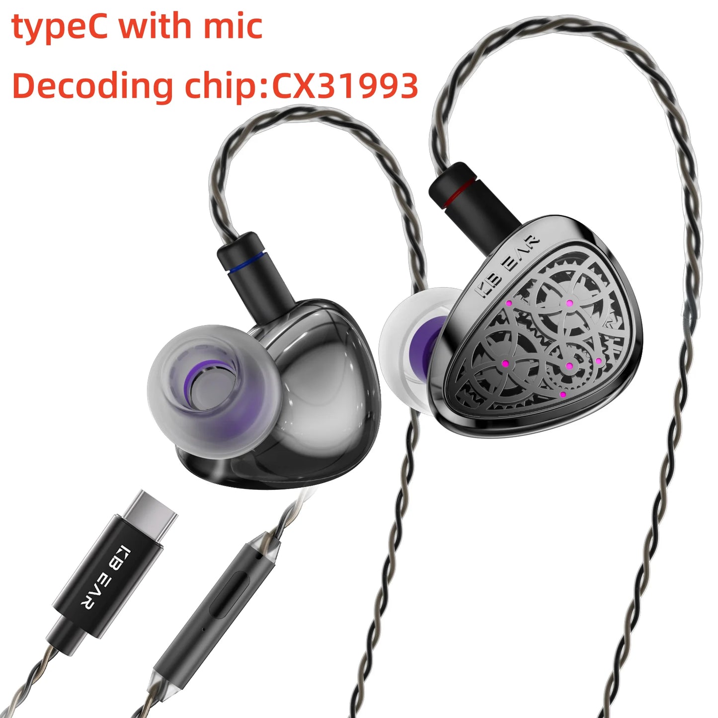KBEAR Tourbillon-Pro TB-PRO In-Ear High-Resolution Earphones