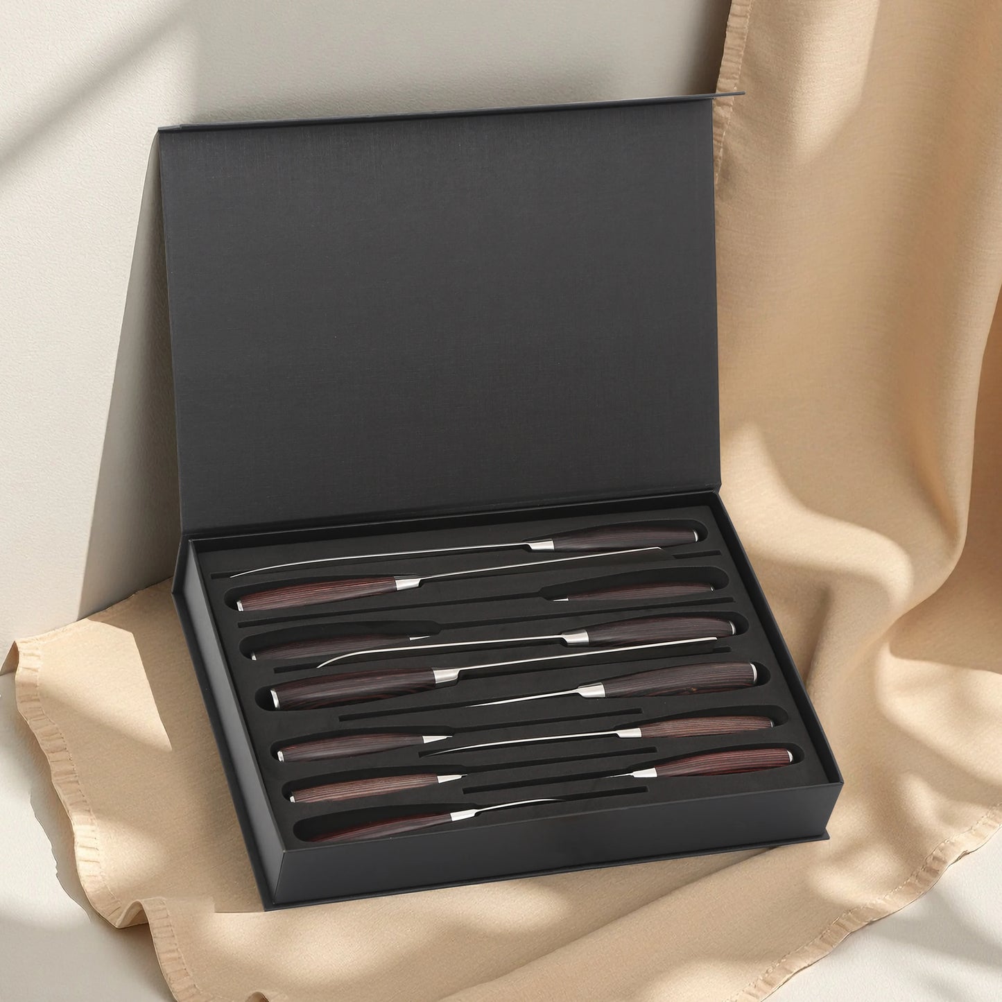 Ultimate 12Pcs Damascus Laser Pattern Kitchen Knife Set