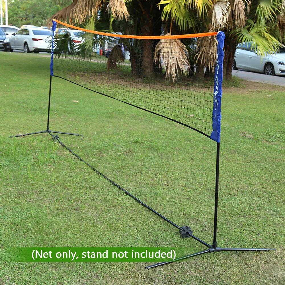 Professional Badminton Volleyball Tennis Net Set For Indoor Outdoor Training