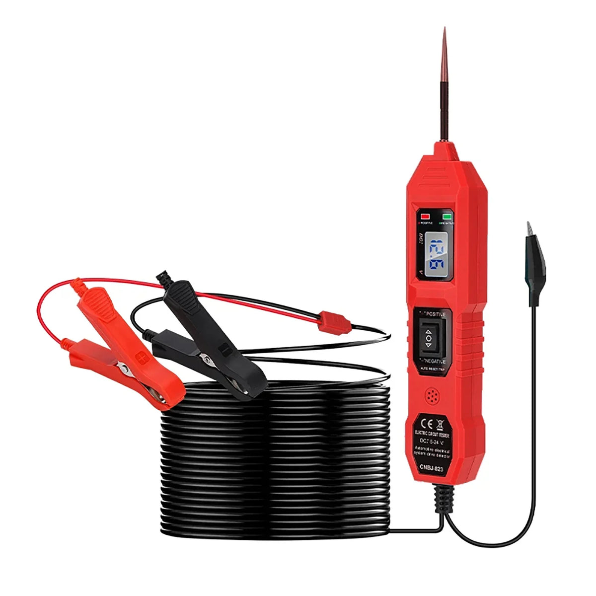 Automotive Circuit Tester Voltage Display Led Light Car Probe Kit