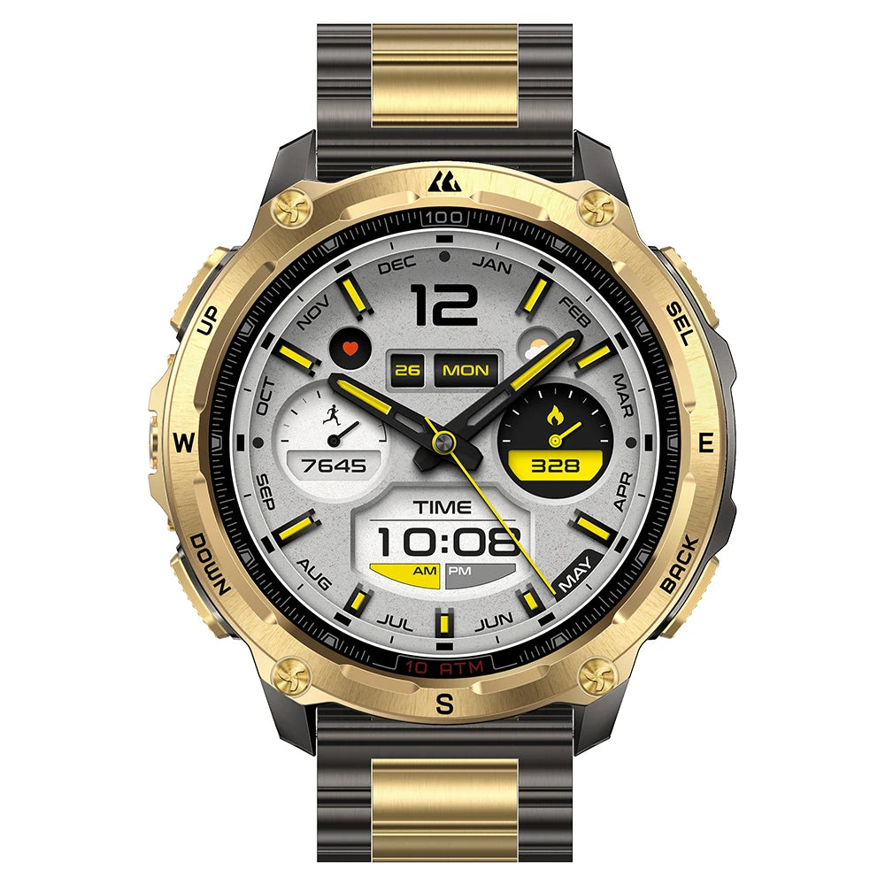 KOSPET Tank T4 Special GPS Smartwatch Military 10ATM Offline Maps