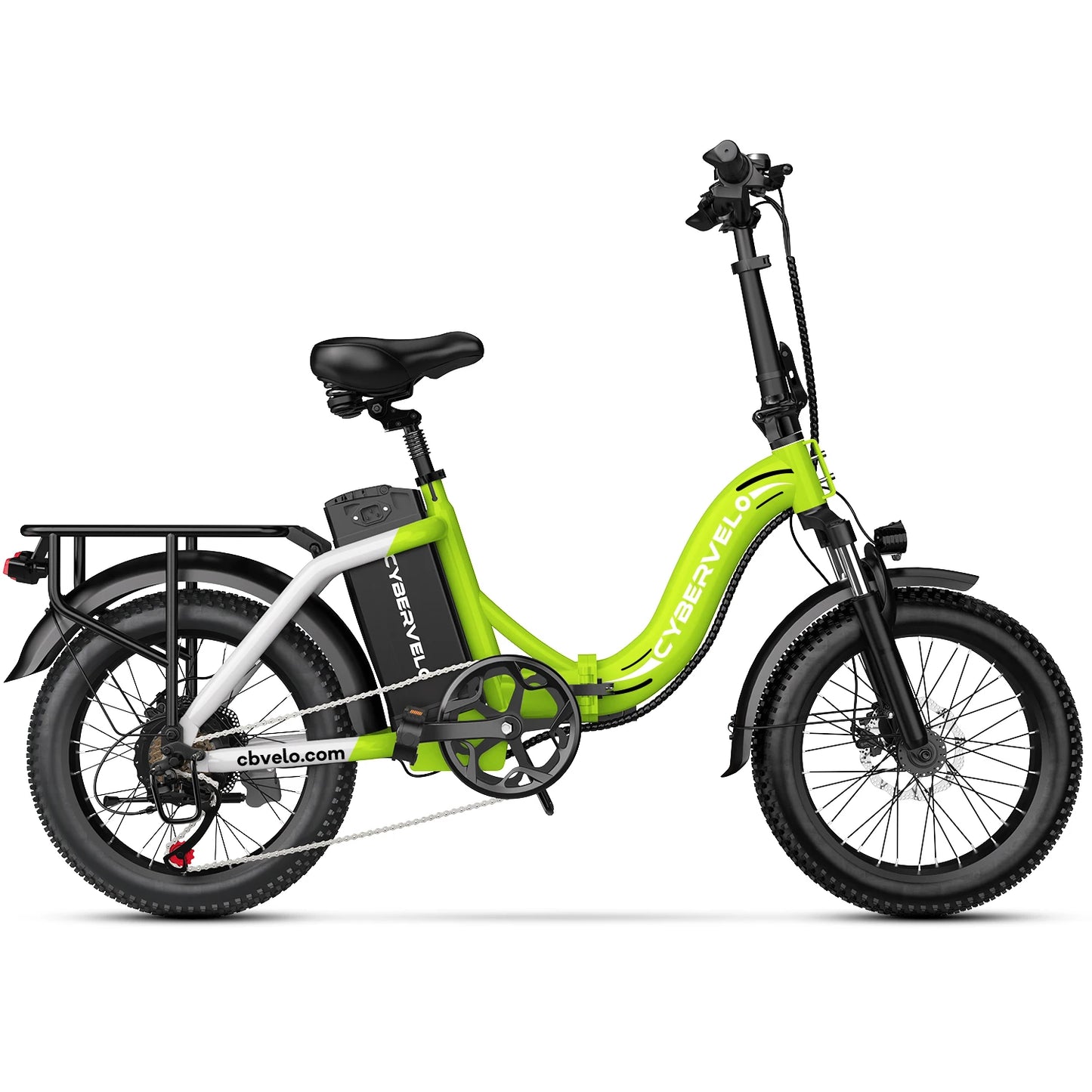 CYBERVELO 1000W Foldable Electric Bike With Removable Battery Mars700