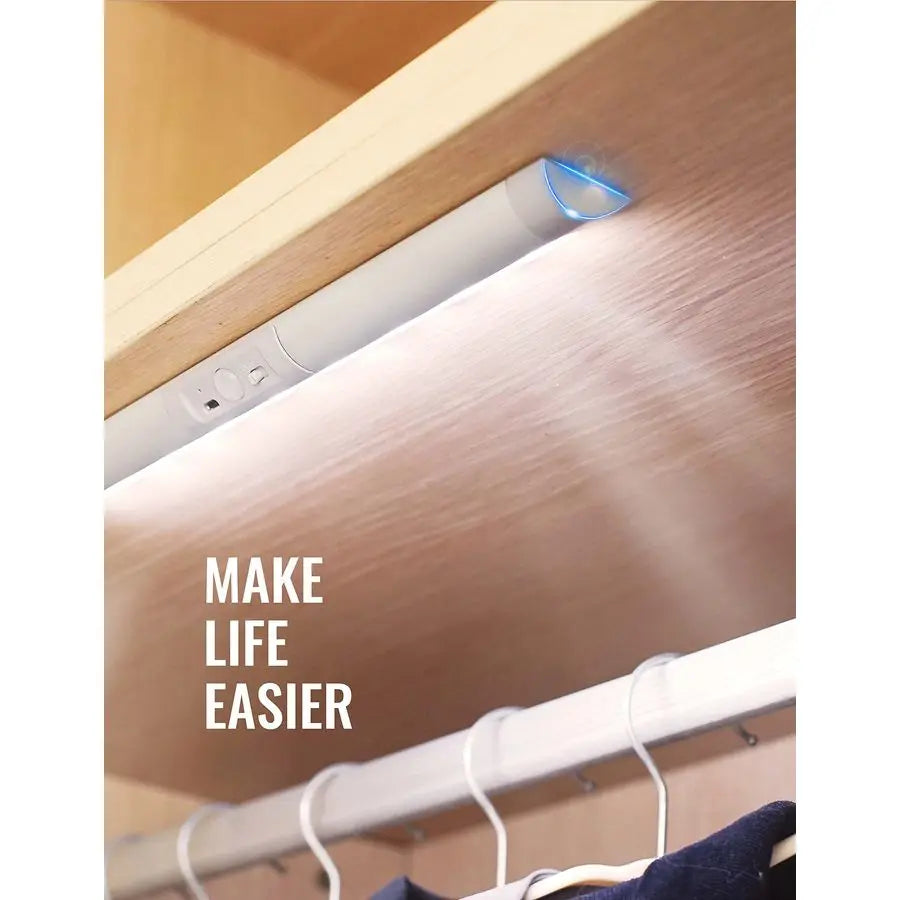 Two Pack LED Motion Sensor Closet Lights With Eye Protection