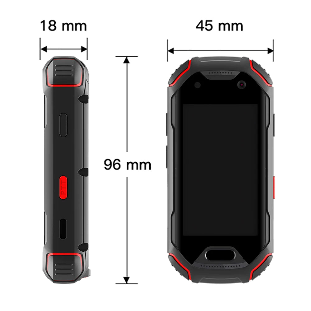 Unihertz Atom 4G Rugged Smartphone 4GB RAM Android 9.0 Unlocked