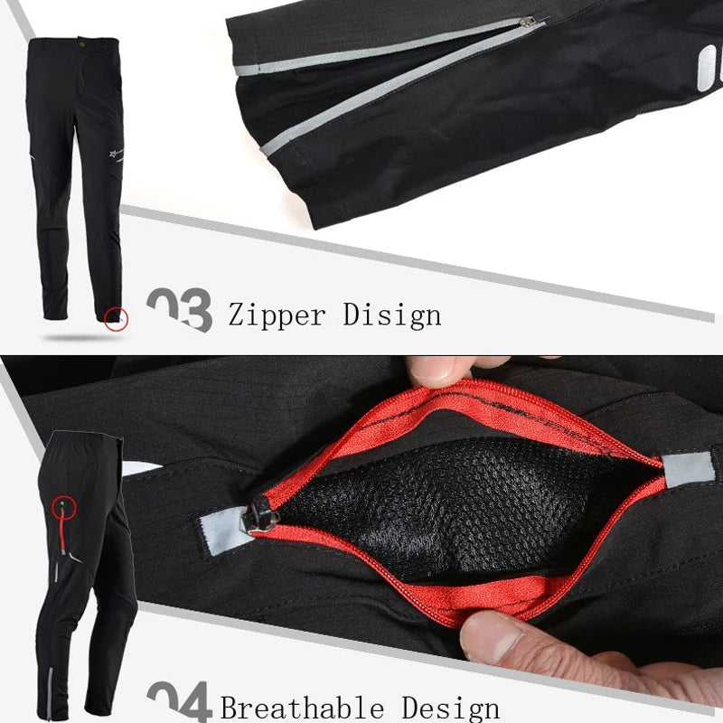Rockbros Breathable Reflective Cycling Pants For Men And Women