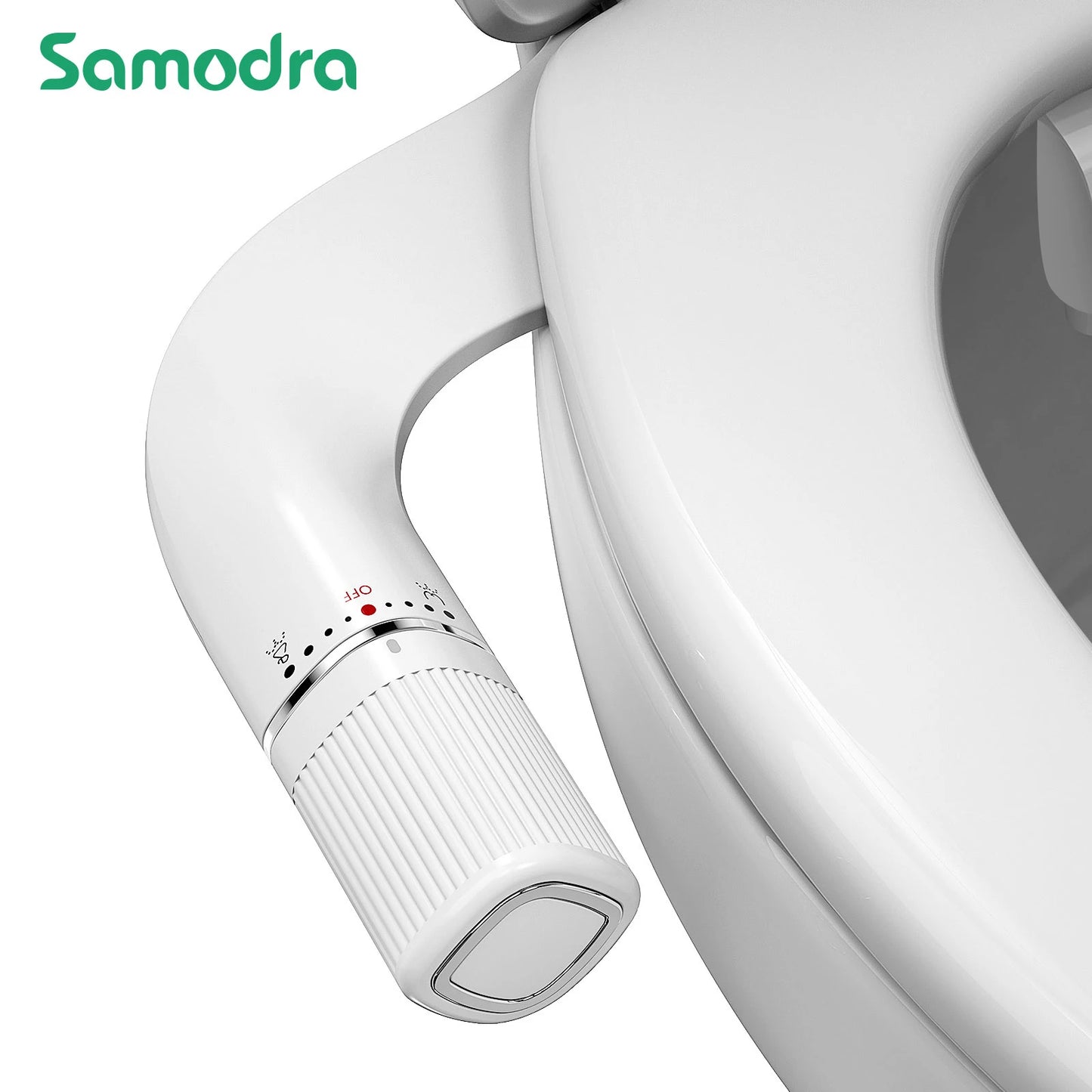 SAMODRA Bidet Non Electric Toilet Attachment With Brass Inlet