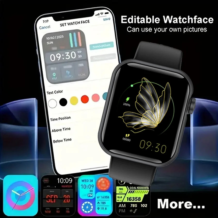 Anyloop Smart Watch for Men and Women with Fitness Tracking