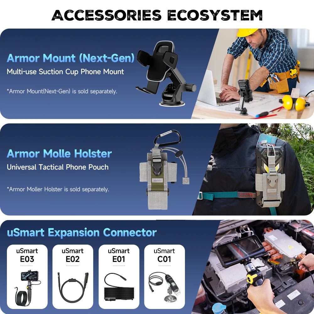 Ulefone Armor 34 Plus Rugged 5G AI Smartphone 64MP Camera