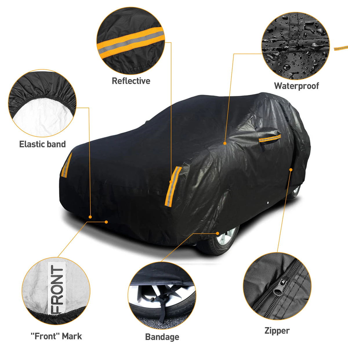 Neverland Universal Waterproof Car Cover For Suv Sedan Full Protection