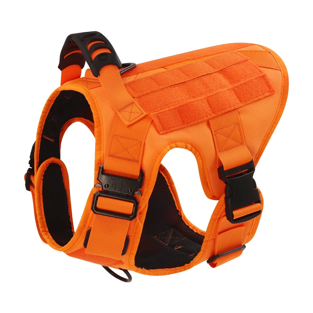 Camouflage Adjustable Dog Harness For Large And Medium Dogs