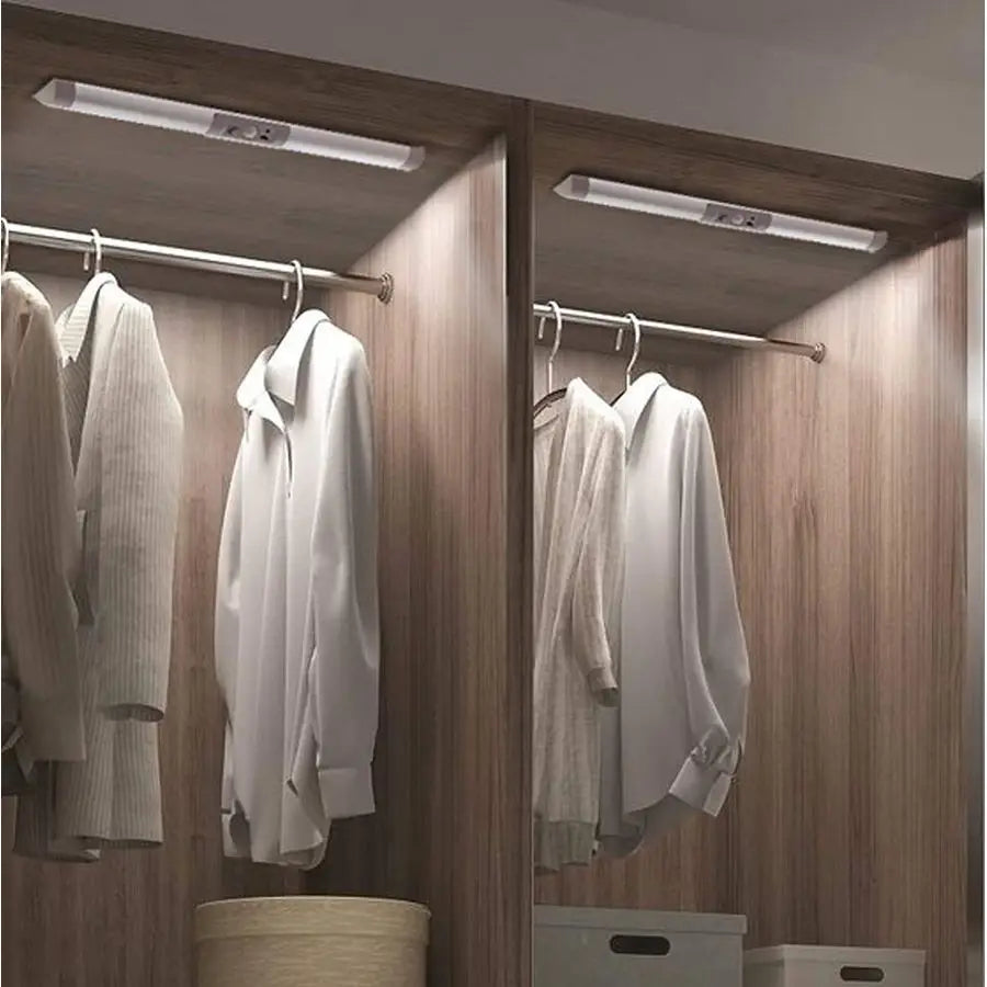 Two Pack LED Motion Sensor Closet Lights With Eye Protection
