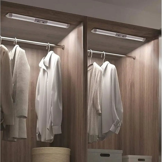 Two Pack LED Motion Sensor Closet Lights With Eye Protection