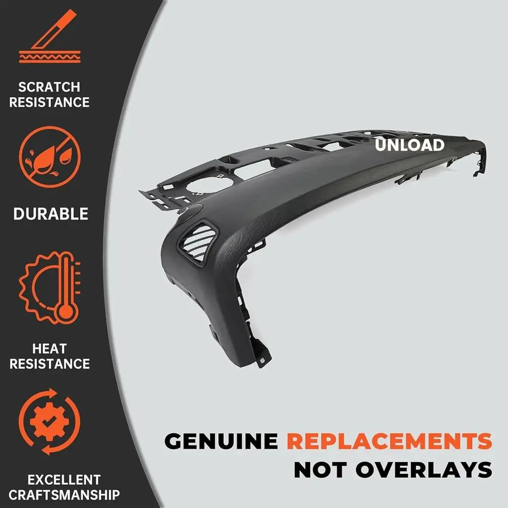 Dodge Ram Dashboard Replacement Panel for Full Instrument Cluster