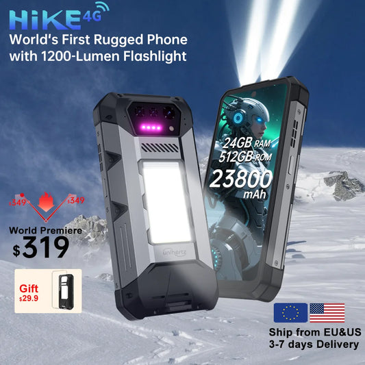 Unihertz Hike 8849 Smartphone With 23800mAh Battery And 120W Fast Charge