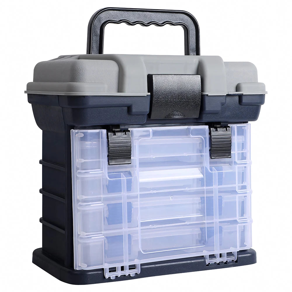 Zoe Fishing Tackle Box Kit With Pliers And Lure Storage