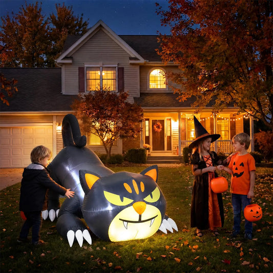 HiMISS Halloween Inflatable Outdoor Decoration With LED Lights