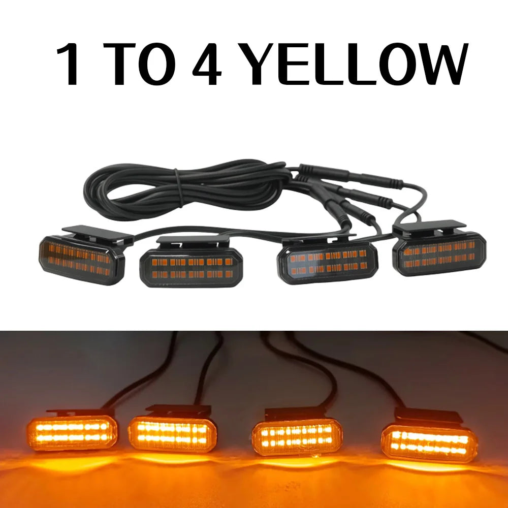Universal Automotive LED Front Grille Light Wiring Harness Fuse Upgrade