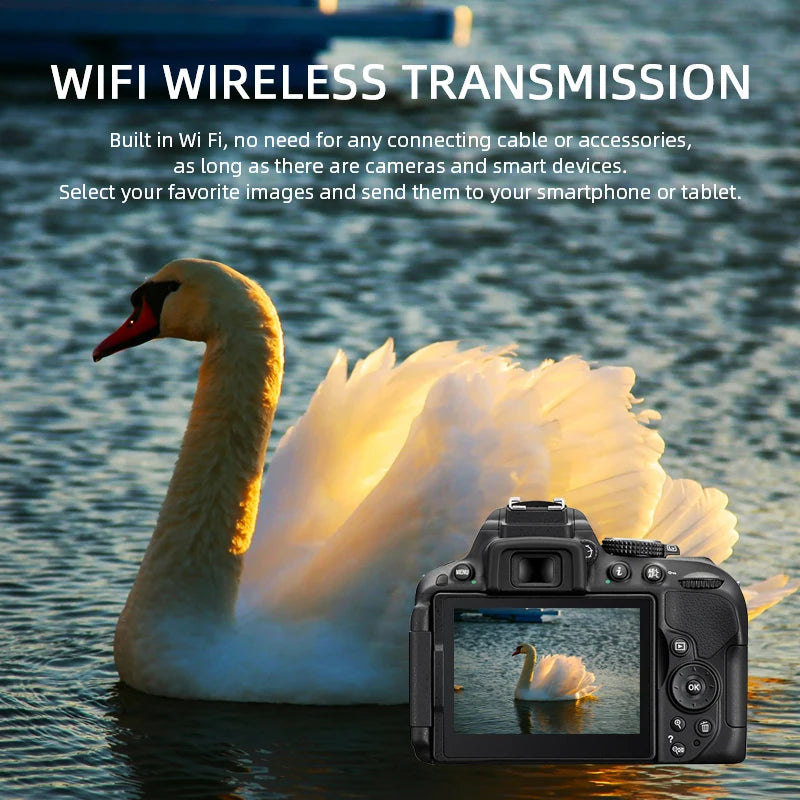 Nikon D5300 DSLR Camera Body Only 24.2MP CMOS Sensor