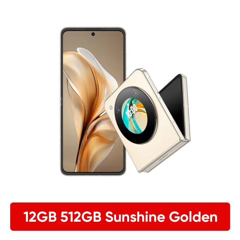 Nubia Flip 5G Smartphone With 120Hz OLED Foldable Display