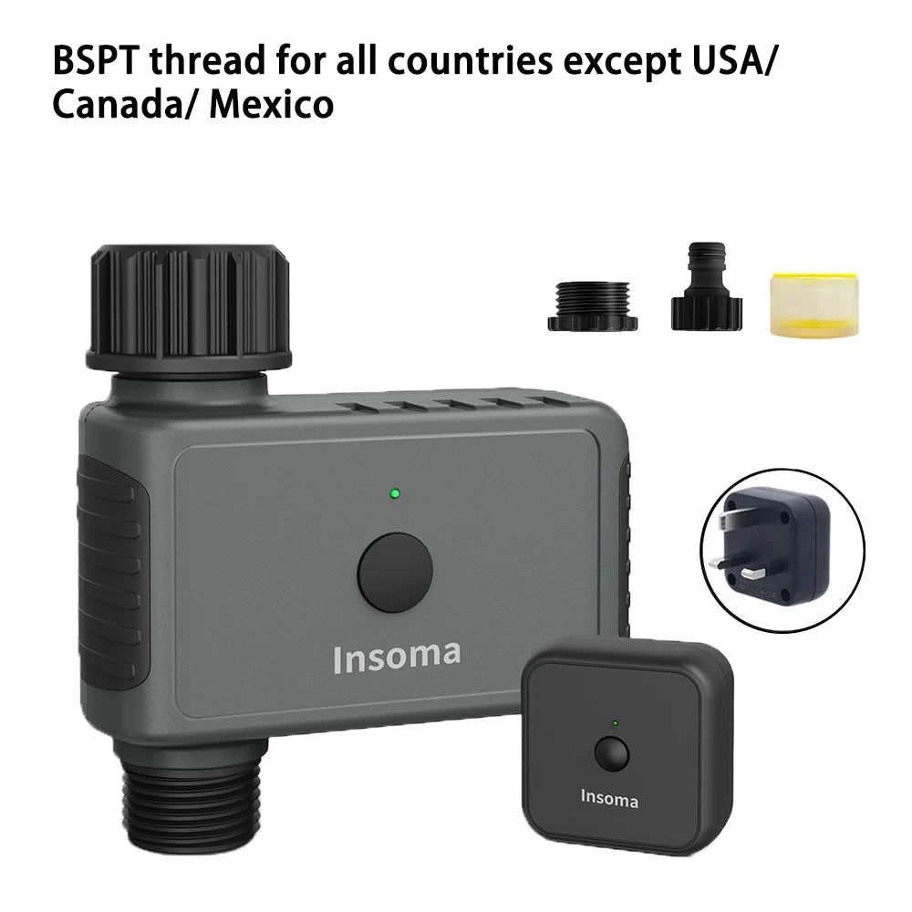 INSOMA WiFi Automatic Garden Water Timer With Alexa