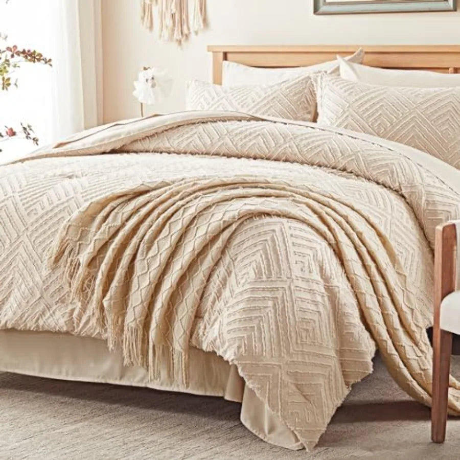Boho All Season Comforter Bed In A Bag With Sheets
