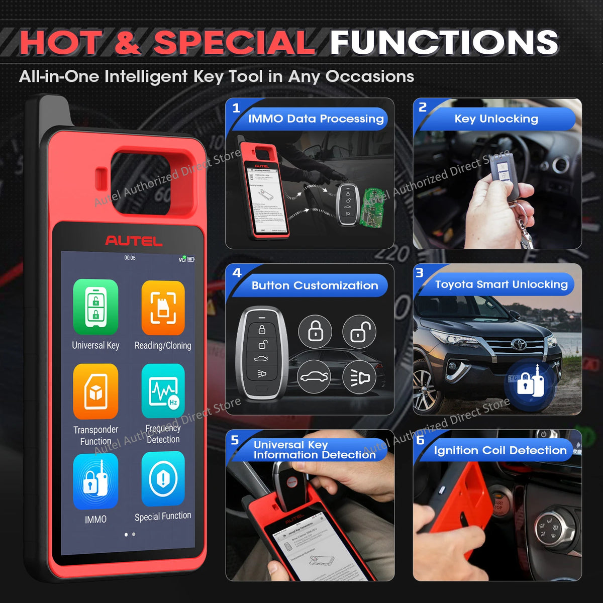 Autel MaxiIm KM100X Auto Key Programmer OBD Key Tool