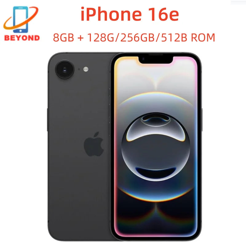 Apple IPhone 16e 128/256GB 5G NFC Face ID Smartphone