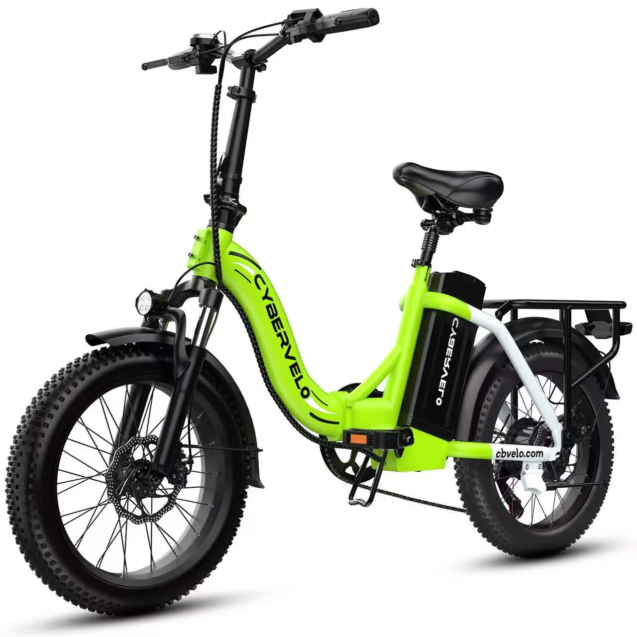 CYBERVELO 1000W Foldable Electric Bike With Removable Battery Mars700