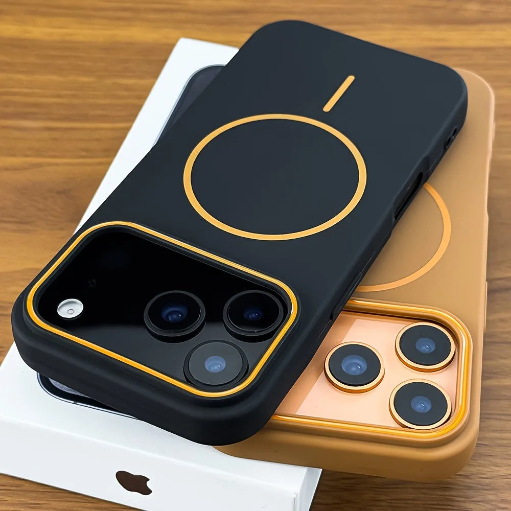 Luxury Matte Magnetic Case For iPhone 12-17 Pro Max