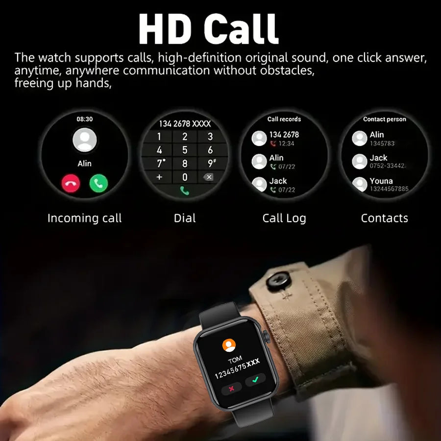 Anyloop Smart Watch for Men and Women with Fitness Tracking