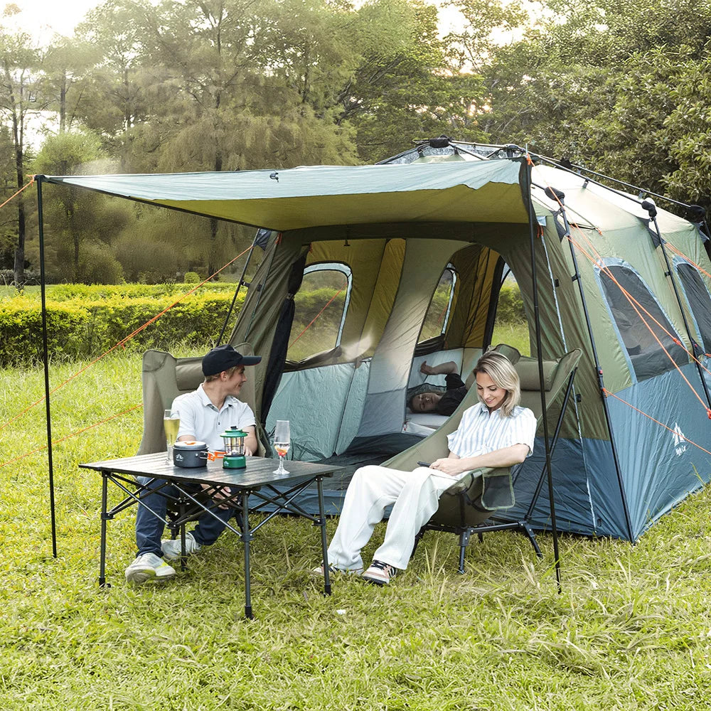 Night Cat Waterproof Instant Cabin Tent With Stove Jack Canopy