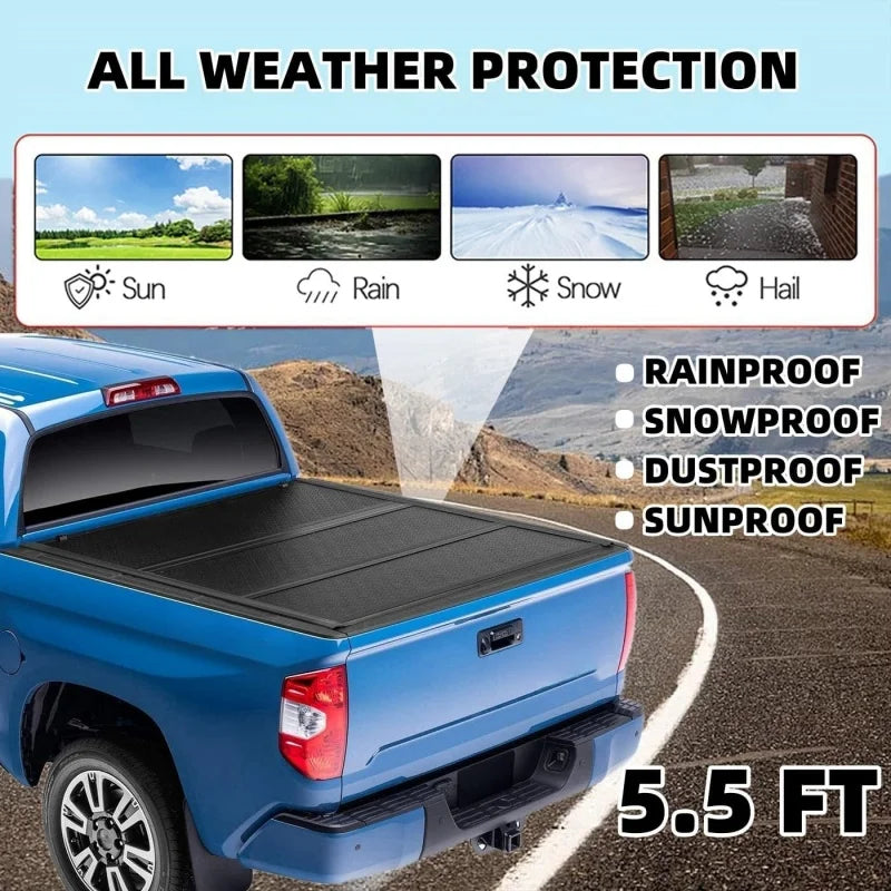 AP03 Waterproof Ford F150 Tri Fold Tonneau Cover Premium Quality