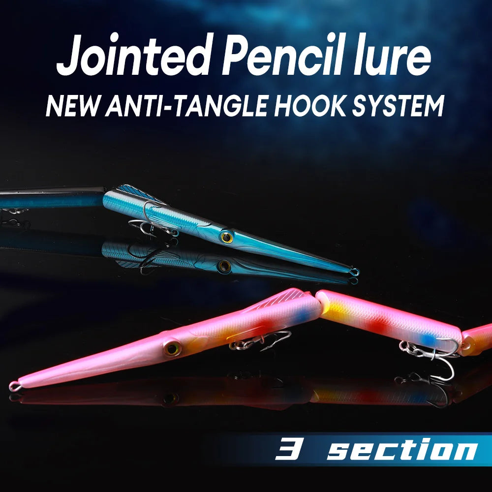 Artificial Jointed Sinking Fishing Lure For Freshwater And Saltwater