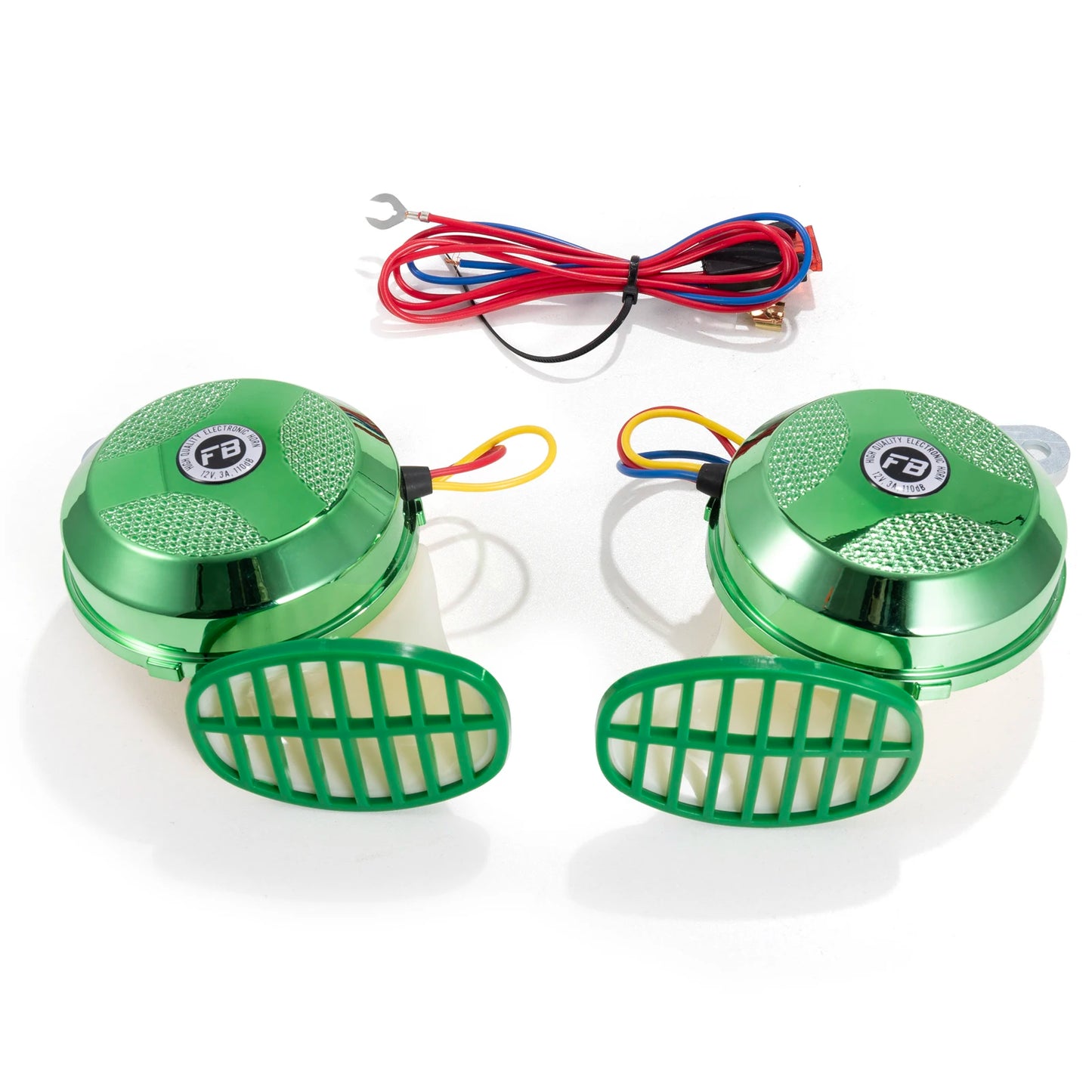 FARBIN 120dB Snail Three Tone Air Horn Kit