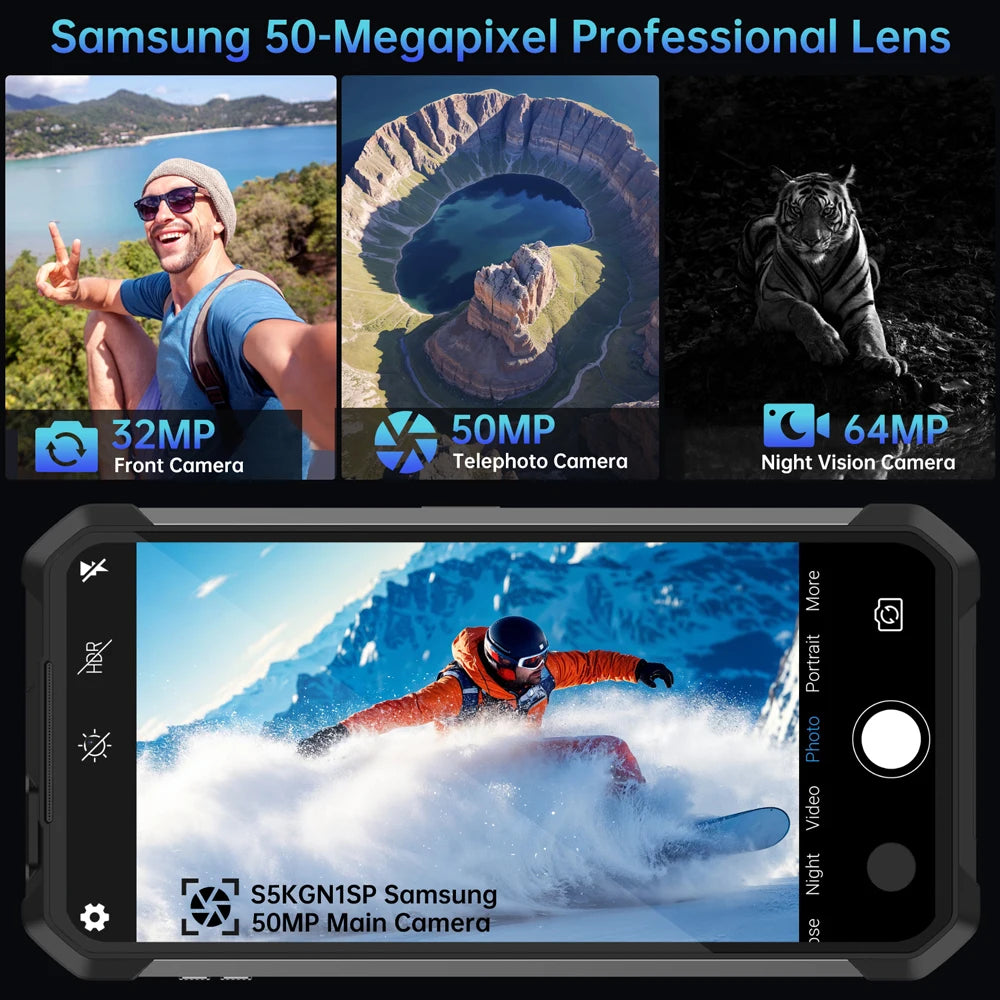Unihertz Tank 4 Pro 5G Smartphone With AI Projector