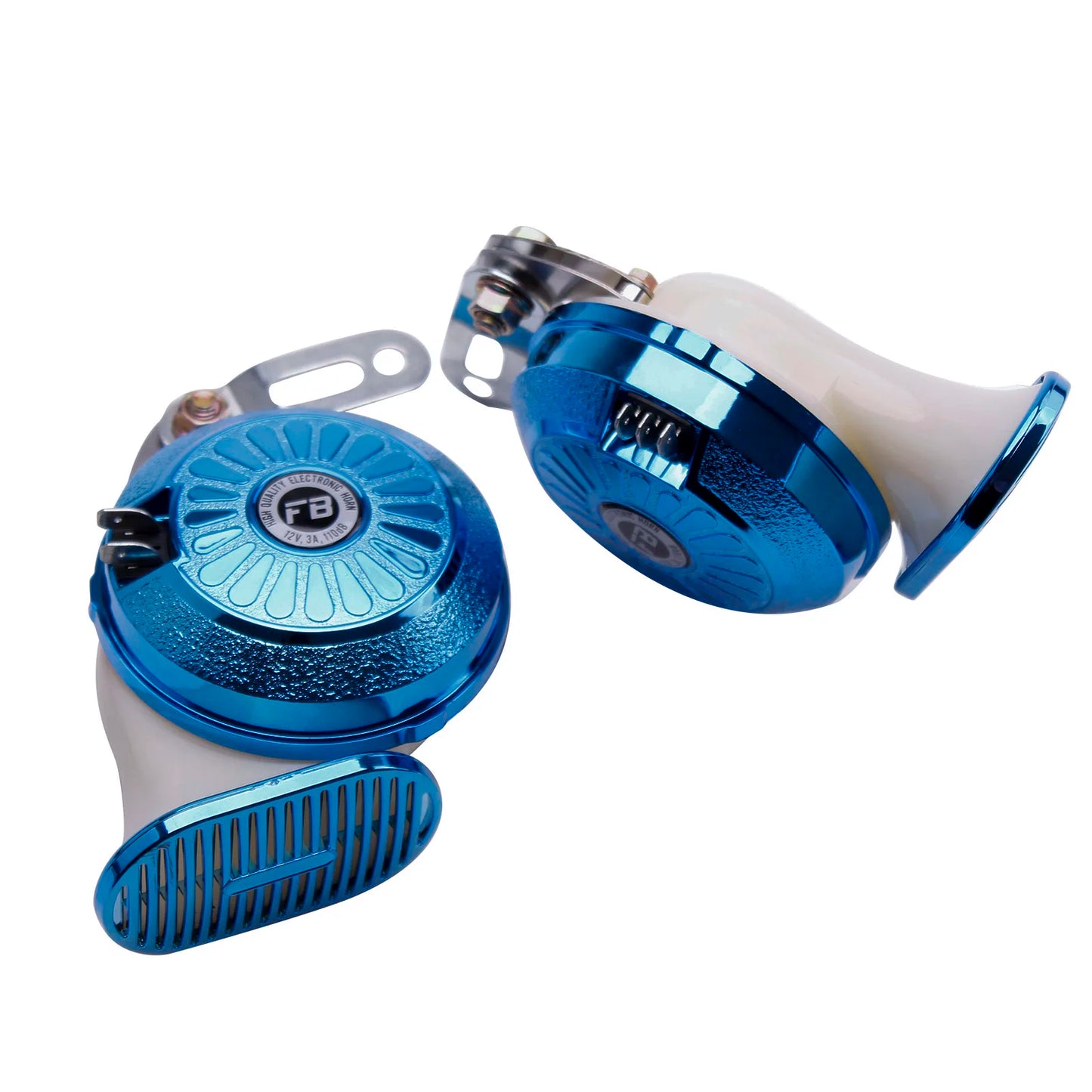 FARBIN 120dB Snail Three Tone Air Horn Kit