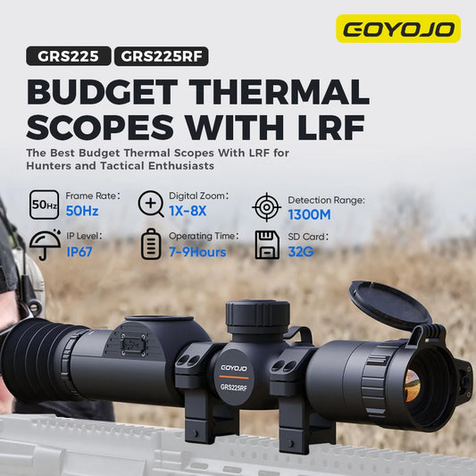 CSCUNSHE Thermal Scope With Rangefinder 905nm Infrared 1000m