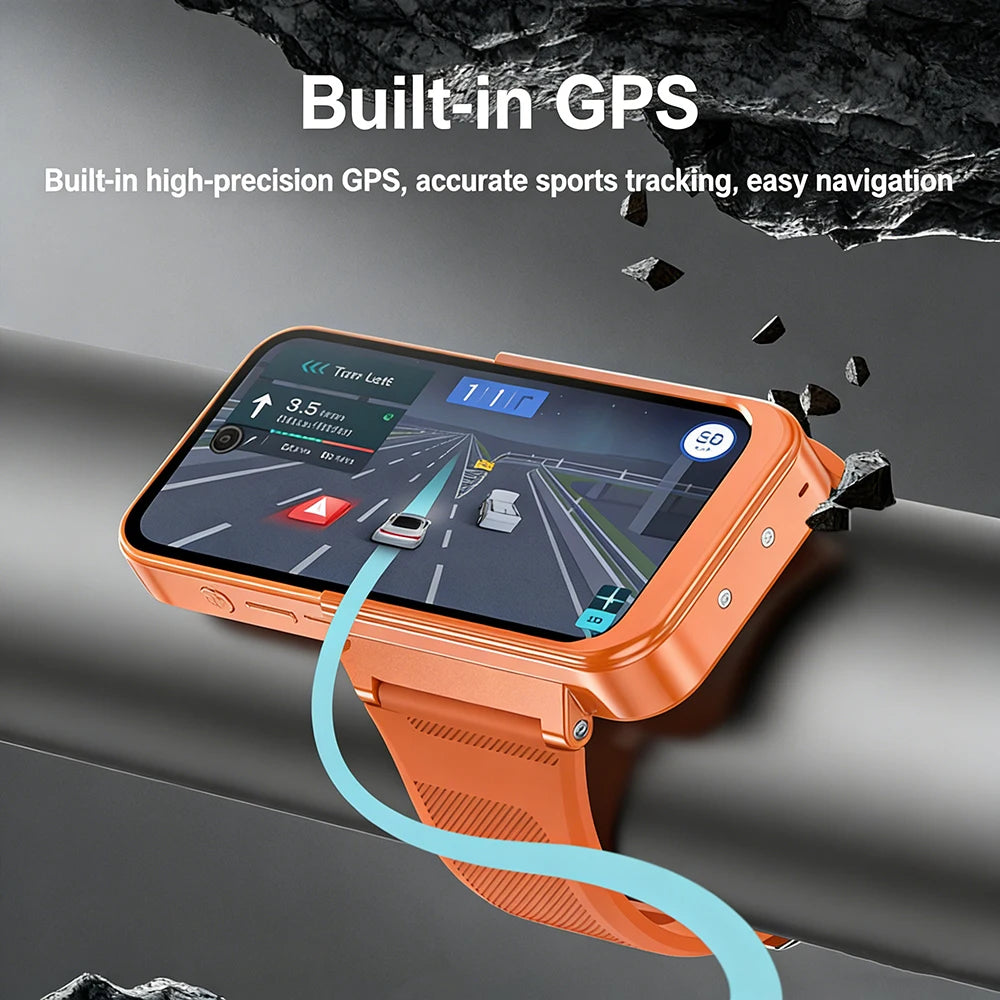 PG999 Android 12 4G Smartwatch Detachable Screen Dual SIM GPS
