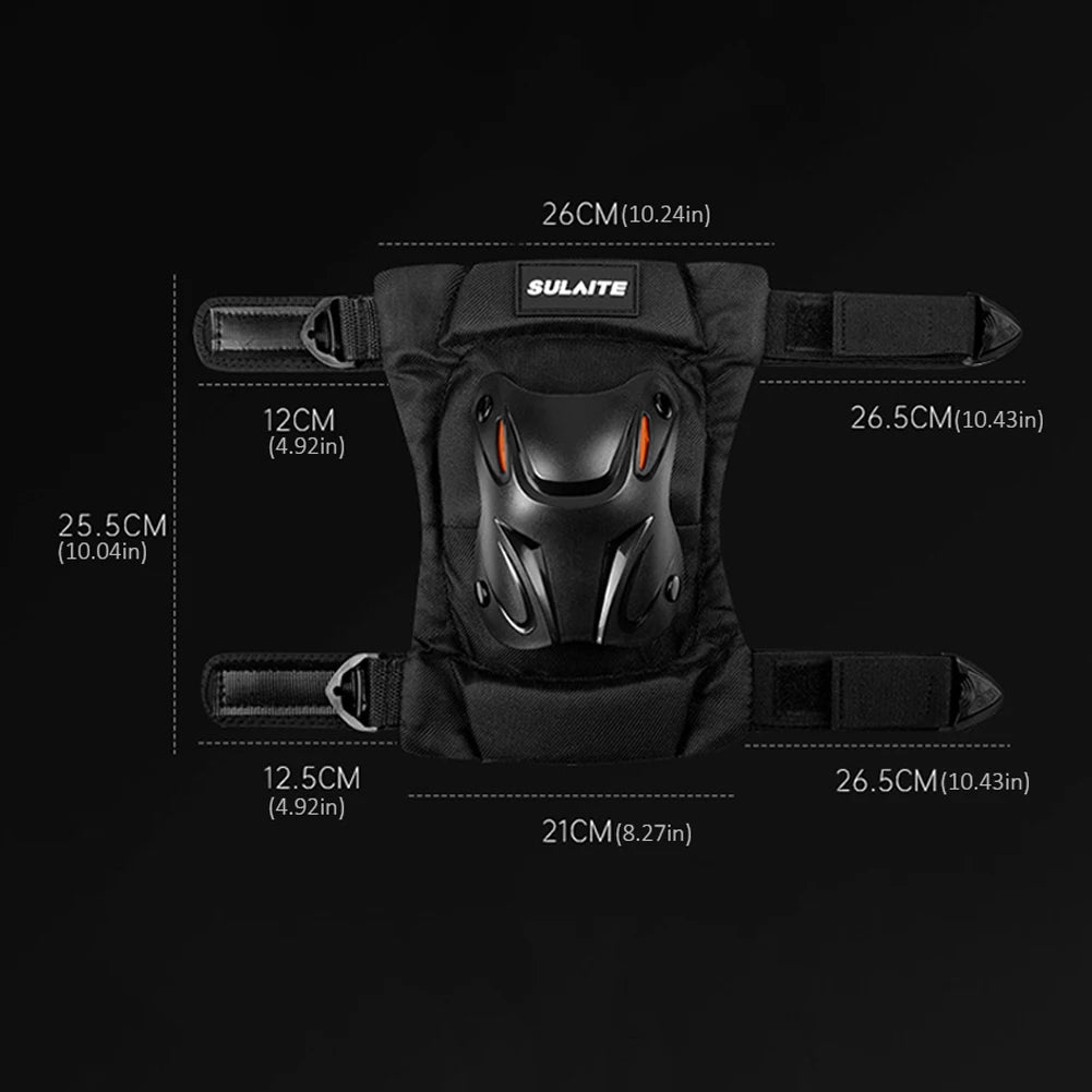APWIKOGER Motocross Knee Pads Adjustable Shockproof Off Road Protector
