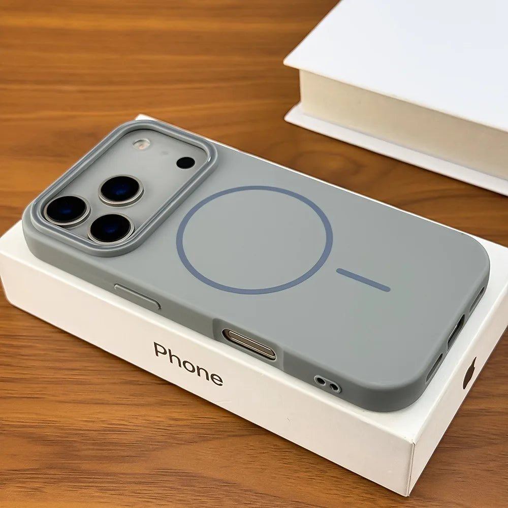 Luxury Matte Magnetic Case For iPhone 12-17 Pro Max