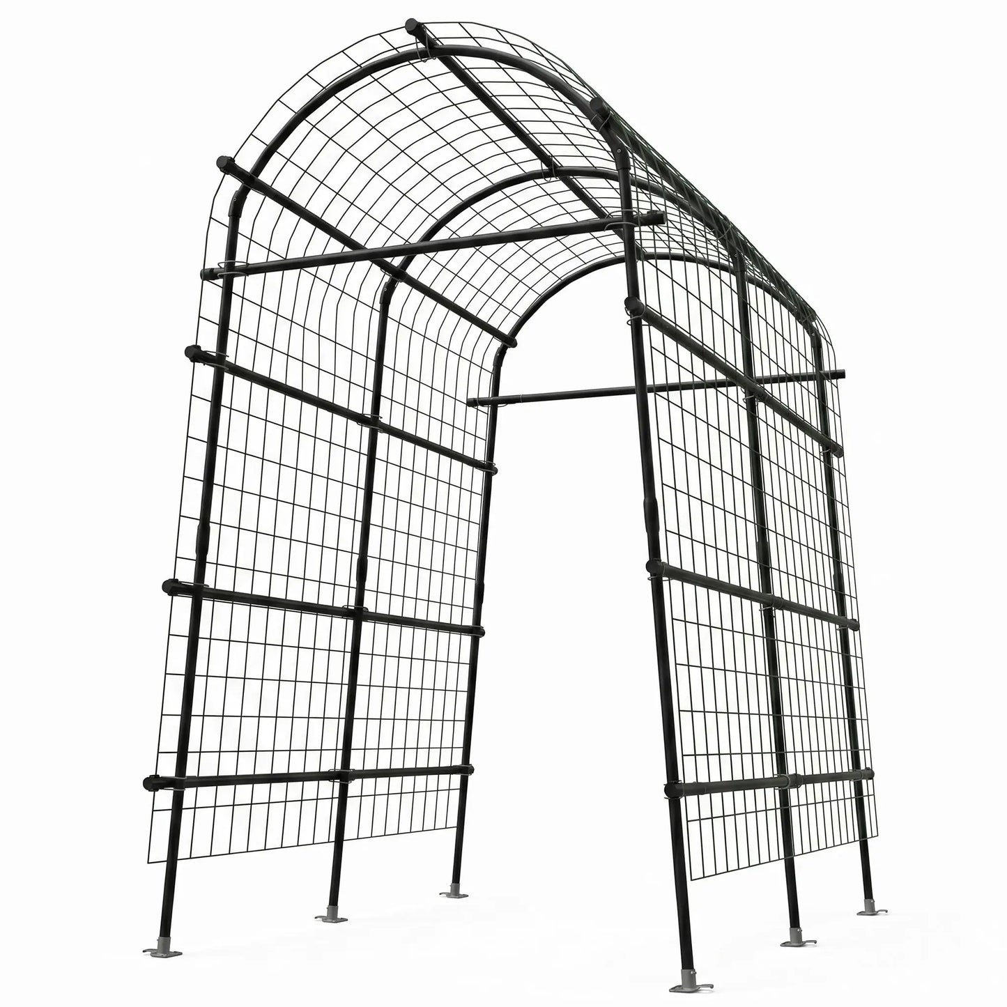 Heavy Duty Metal Garden Trellis Arch For Climbing Plants