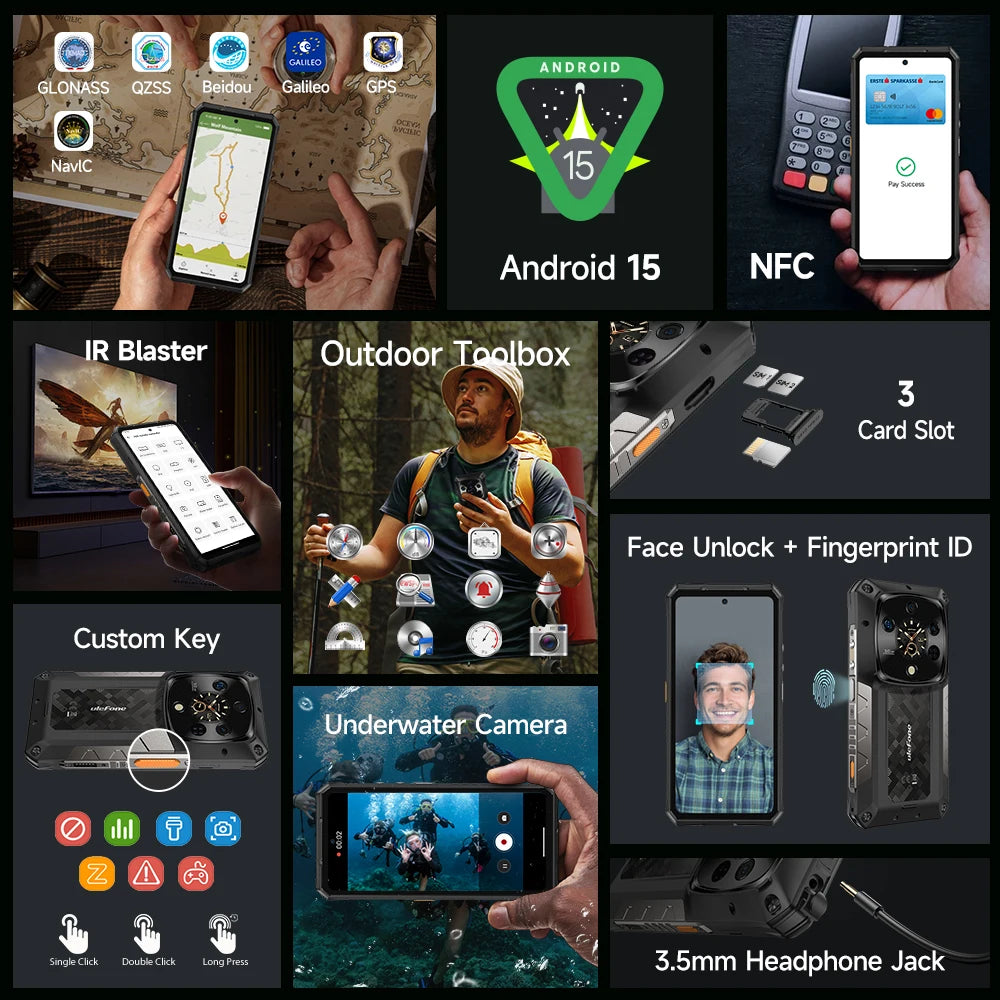 Ulefone Armor 28 Ultra 5G Rugged Smartphone 1TB ROM