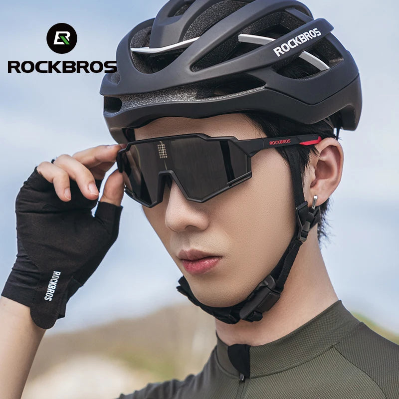 ROCKBROS Polarized Cycling Glasses UV400 Safety Eyewear