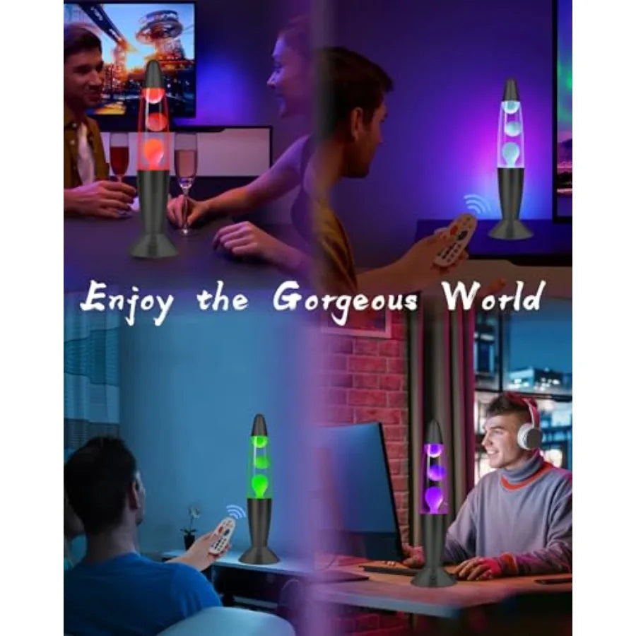 17 LED Magma Motion Lamp for Living Room and Bedroom
