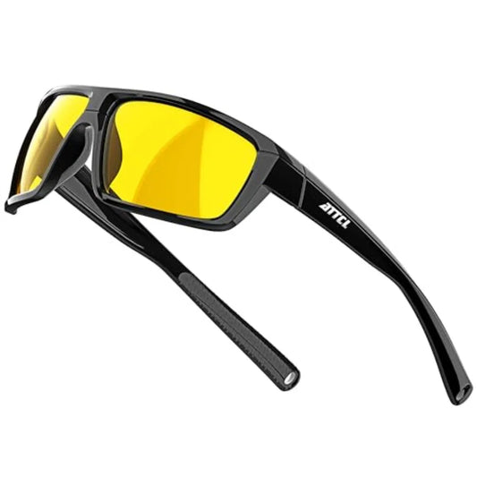 Polarized Sunglasses For Men TR90 Sports Wrap UV Protection Fishing