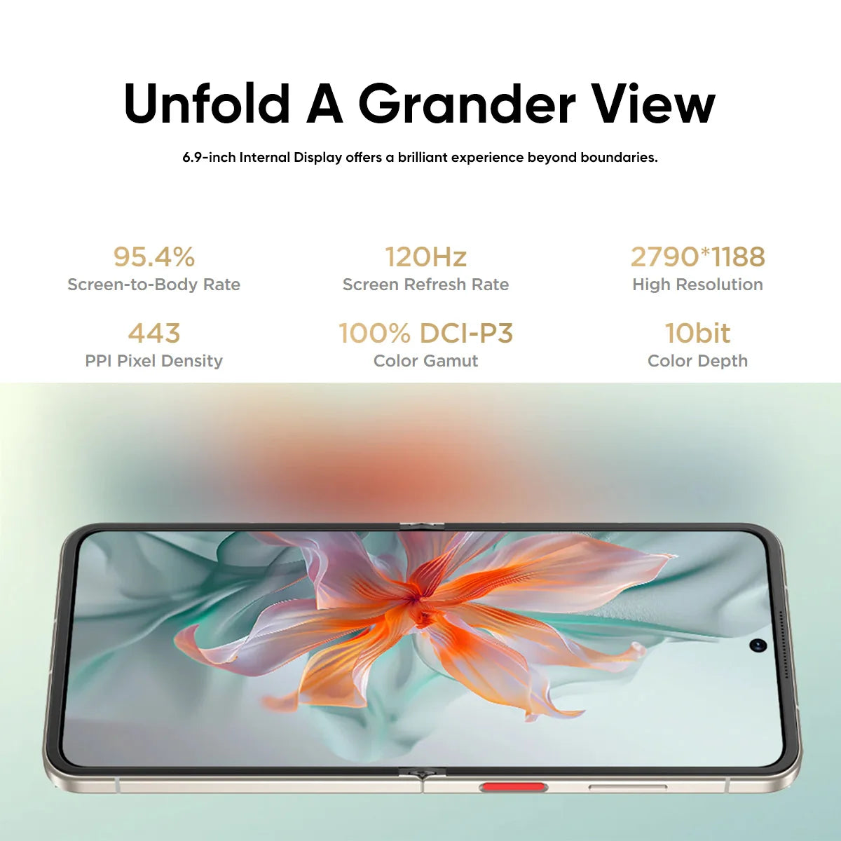Nubia Flip 5G Smartphone With 120Hz OLED Foldable Display