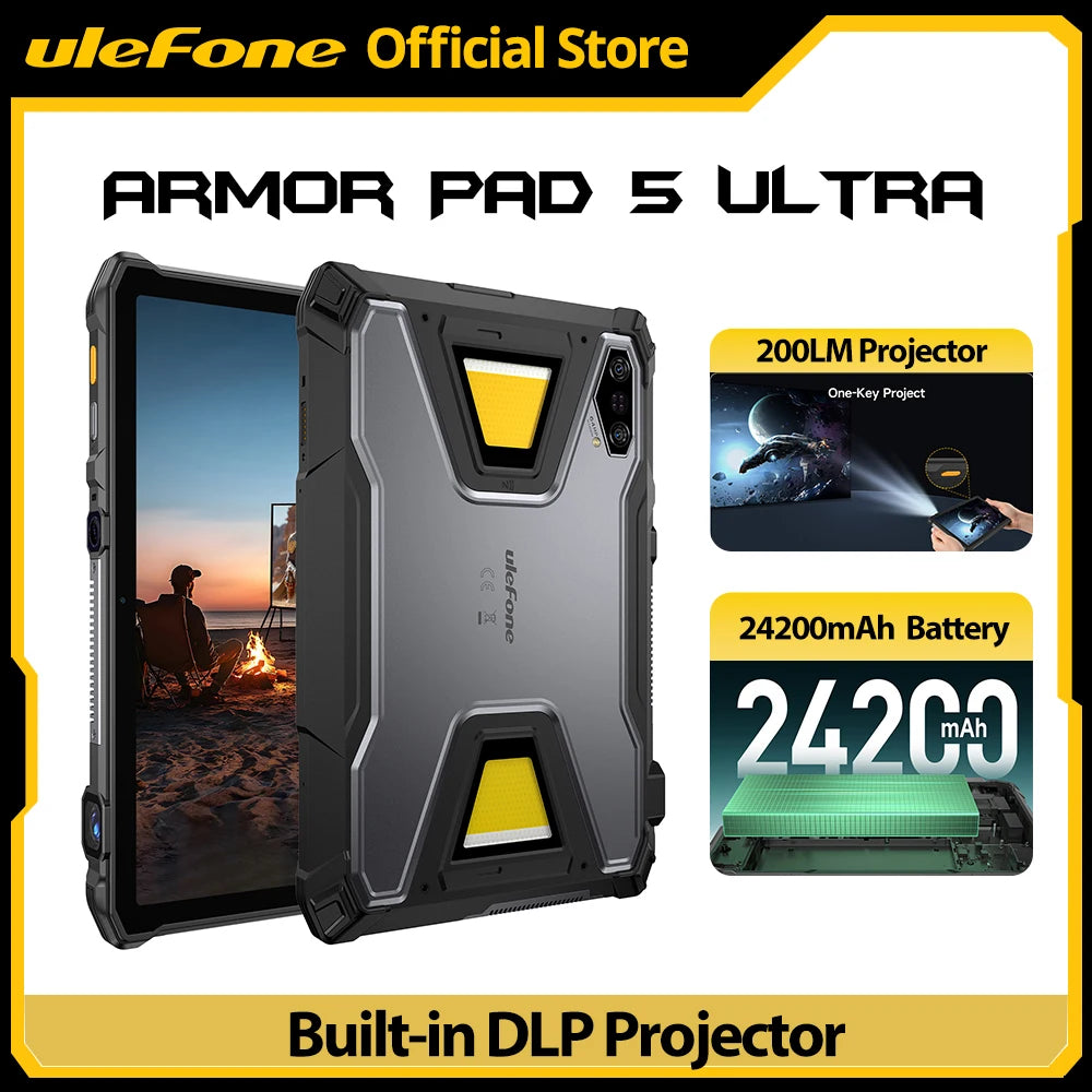 ULEFONE Rugged Tablet Armor Pad 5 Ultra 5G