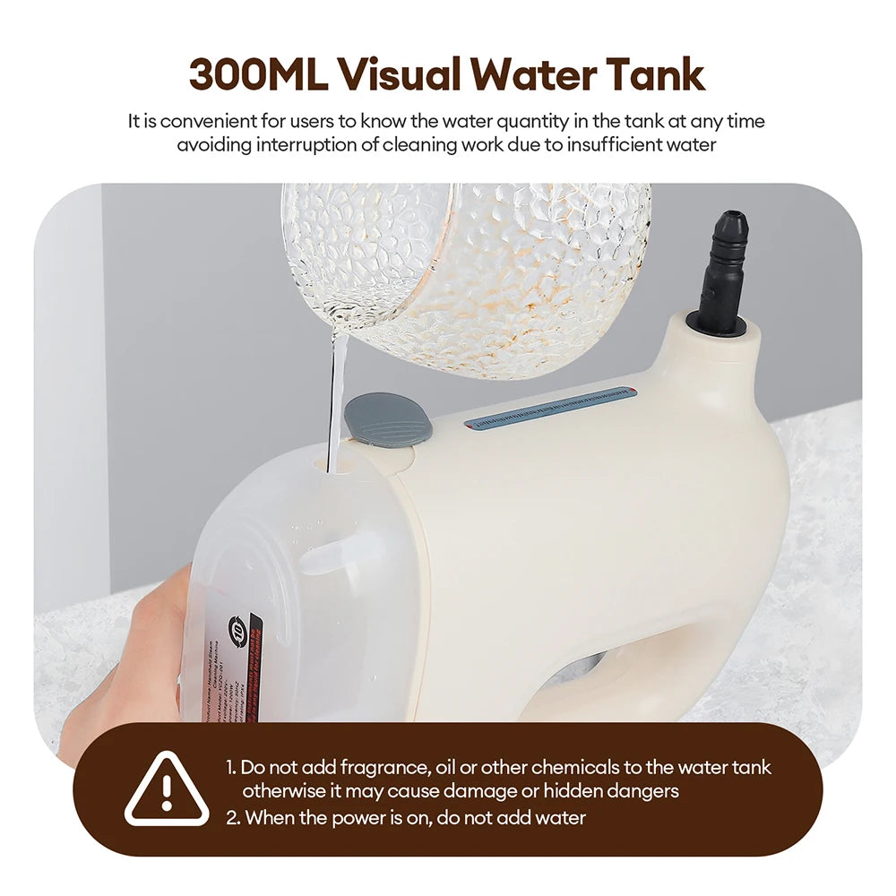 Obecilc 1200W Handheld High Pressure Portable Steam Cleaner