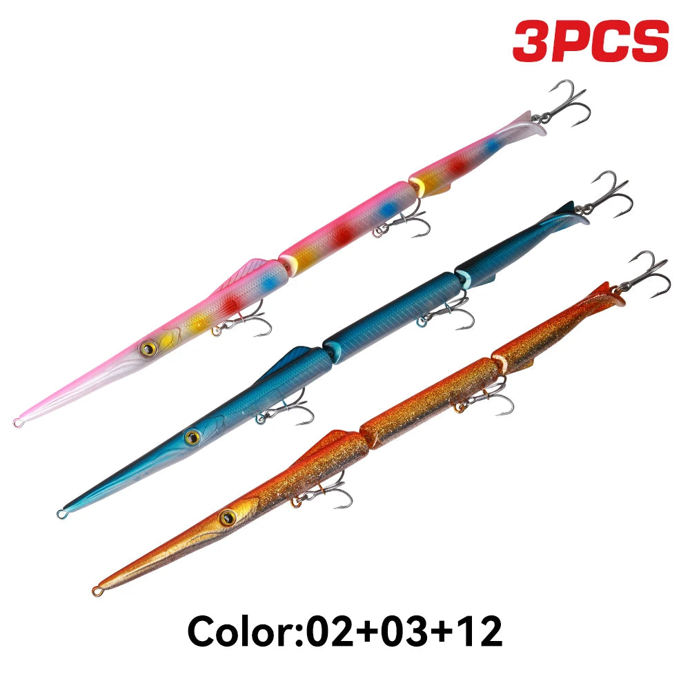 Artificial Jointed Sinking Fishing Lure For Freshwater And Saltwater